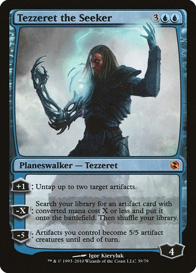 Tezzeret the Seeker - Duel Decks: Elspeth vs. Tezzeret - 39 - FOIL