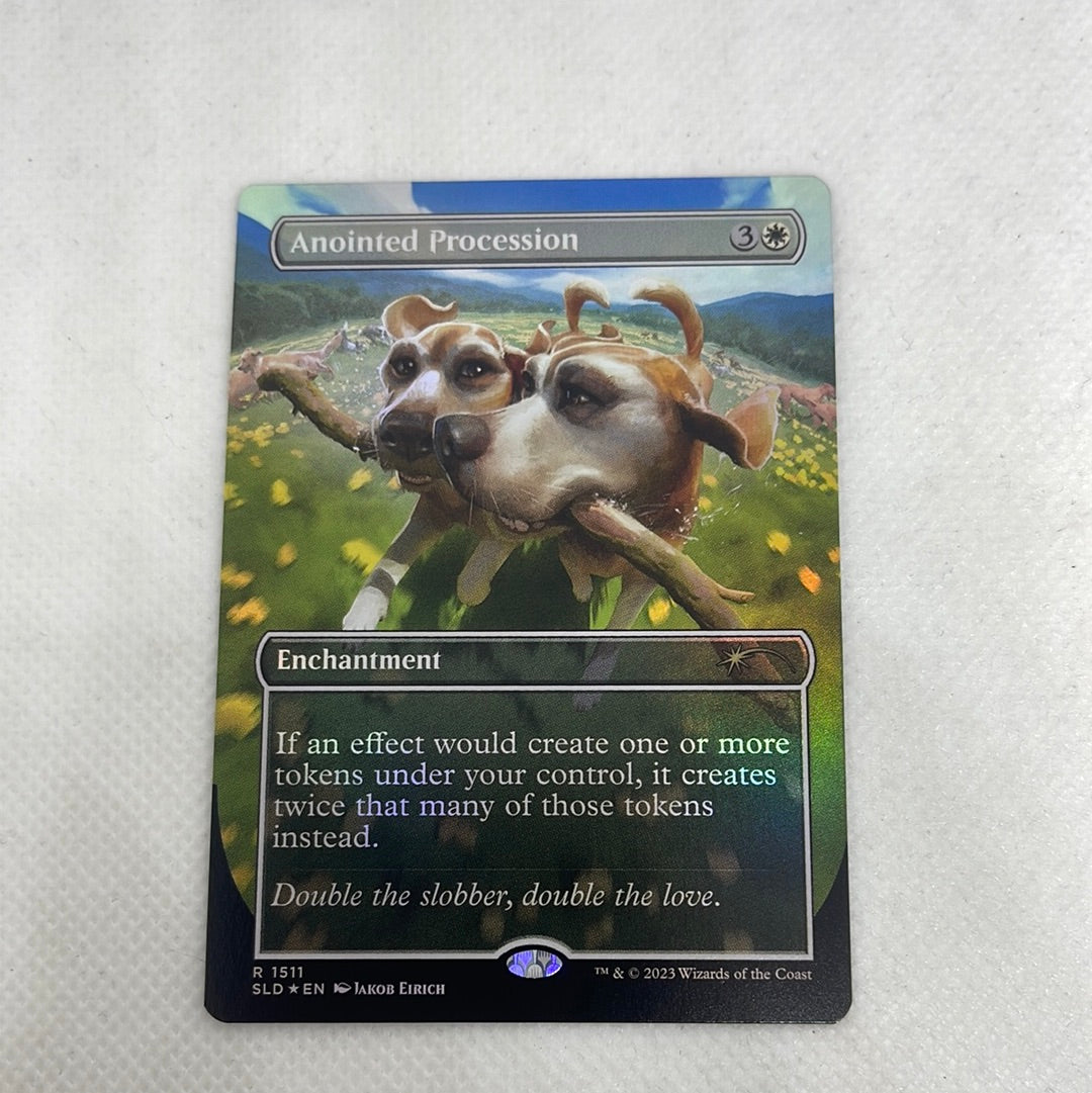 anointed procession mtg card 1x MTG Anointed Procession (Foil) - Amonkhet (AKH) #2