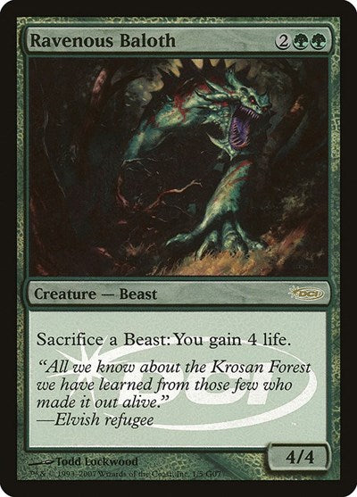 Ravenous Baloth - Judge Promos - 1 - FOIL
