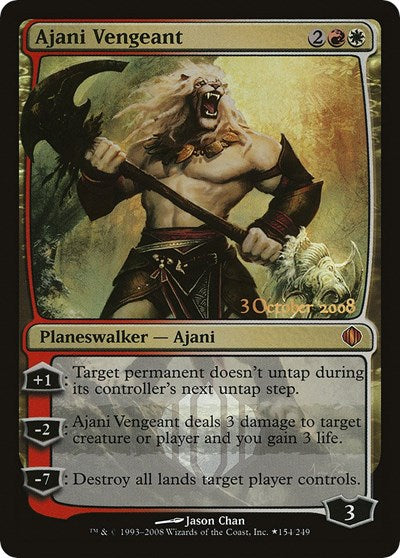 Ajani Vengeant - Launch Party & Release Event Promos - 154 - FOIL