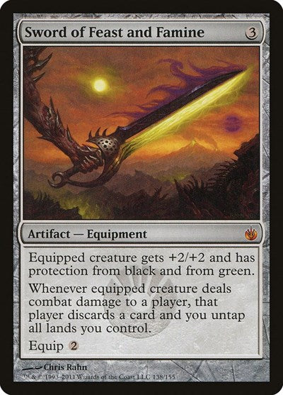Sword of Feast and Famine - Mirrodin Besieged - 138