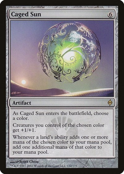 Caged Sun - New Phyrexia - 132