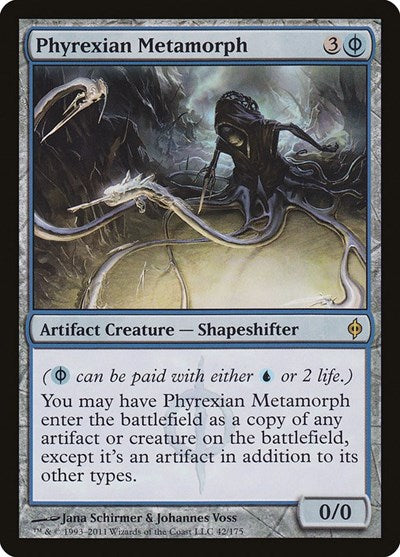 Phyrexian Metamorph - New Phyrexia - 42 - FOIL