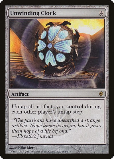 Unwinding Clock - New Phyrexia - 164 - FOIL