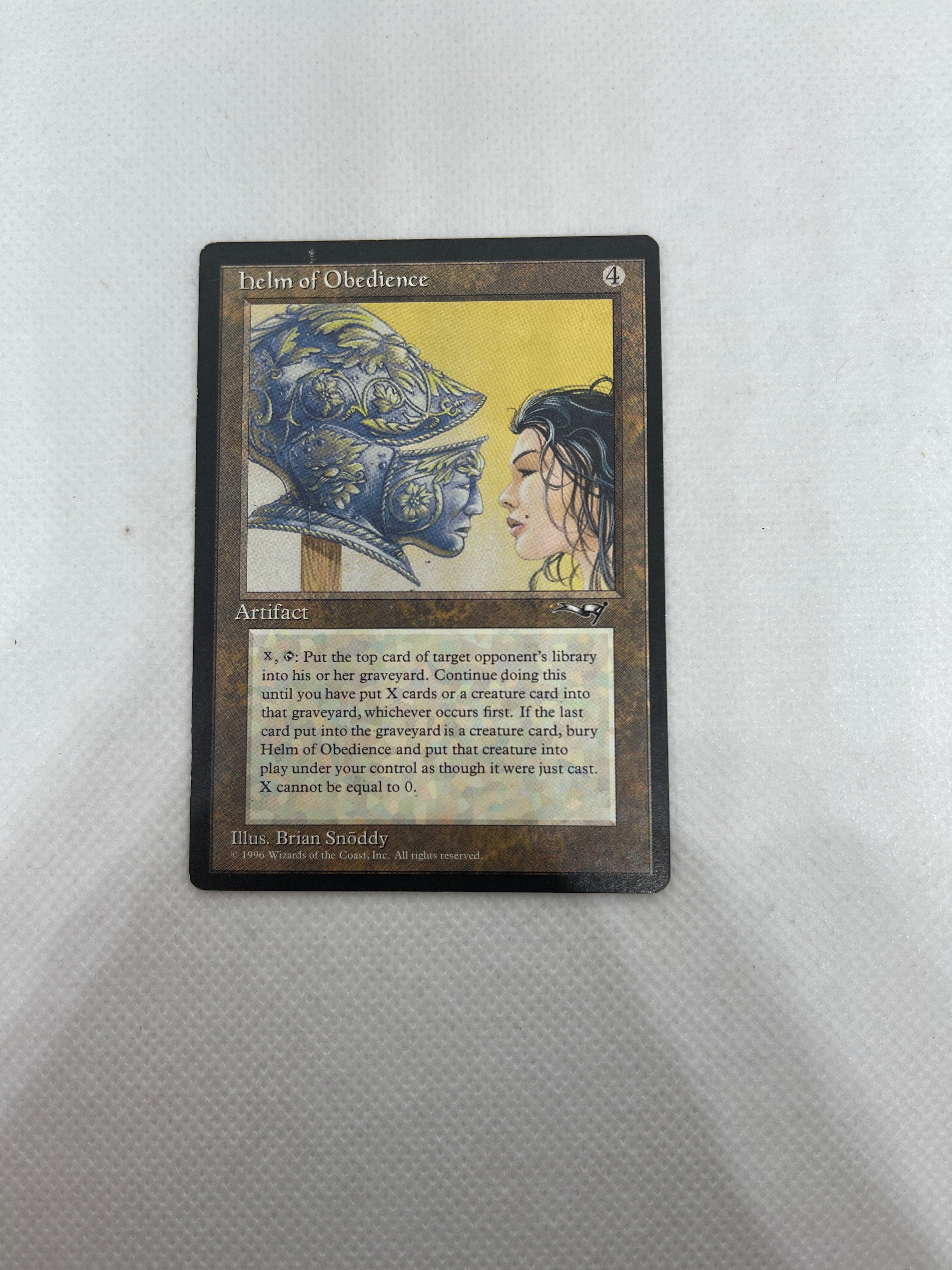 マジック：ザ・ギャザリング Helm Of Obedience SGC 8.5 Helm of Obedience（公式サイト Obedience Of Helm SGC マジック