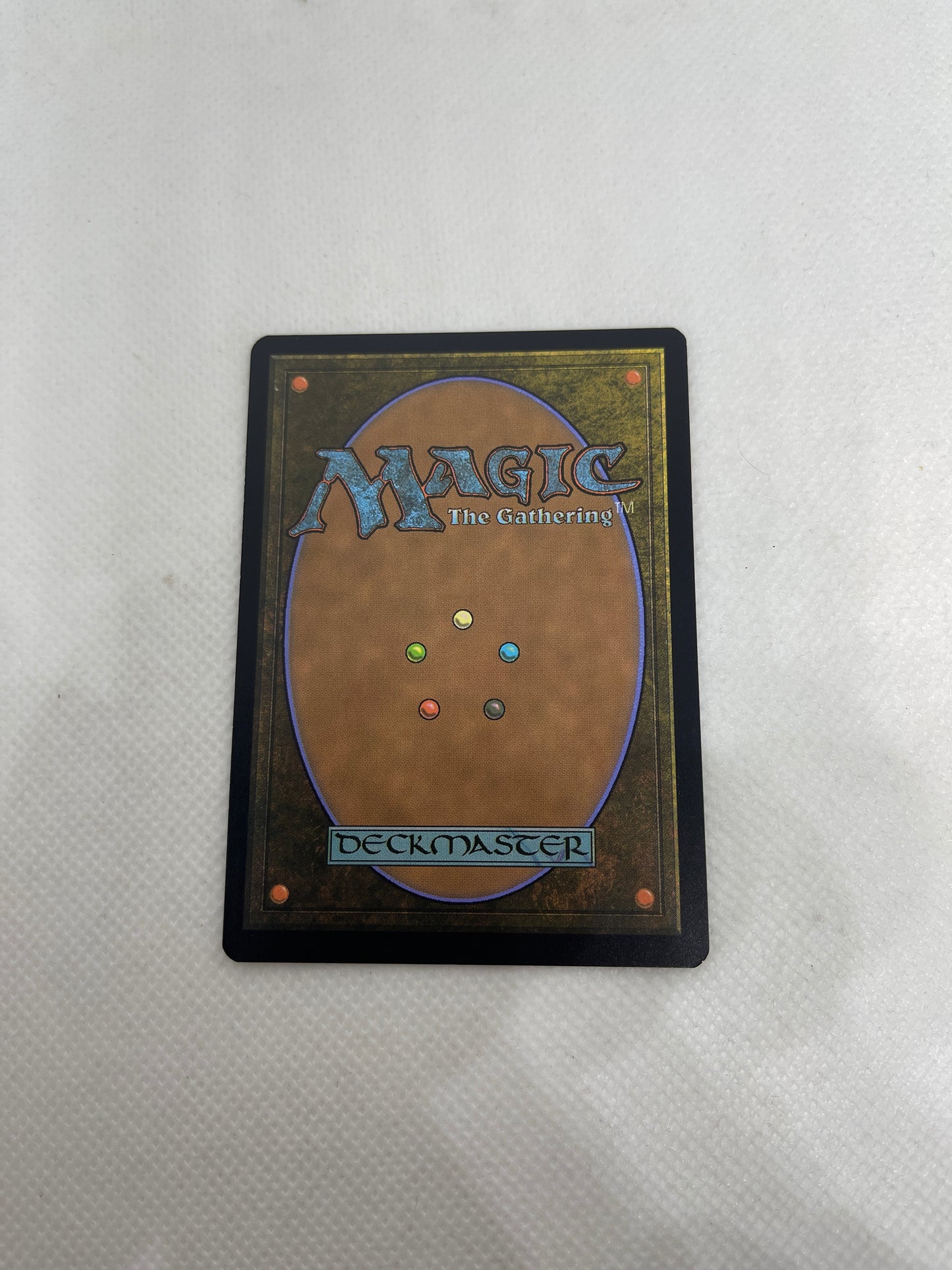 Trading card with 'MAGIC: The Gathering' logo on a white background