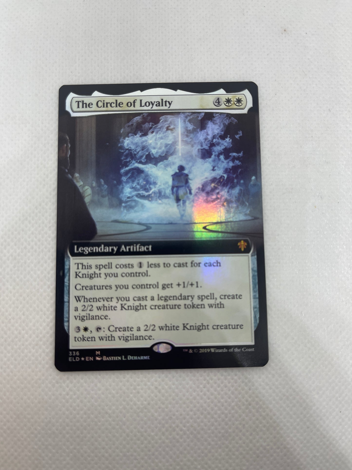 The Circle of Loyalty - Throne of Eldraine Borderless #336 FOIL
