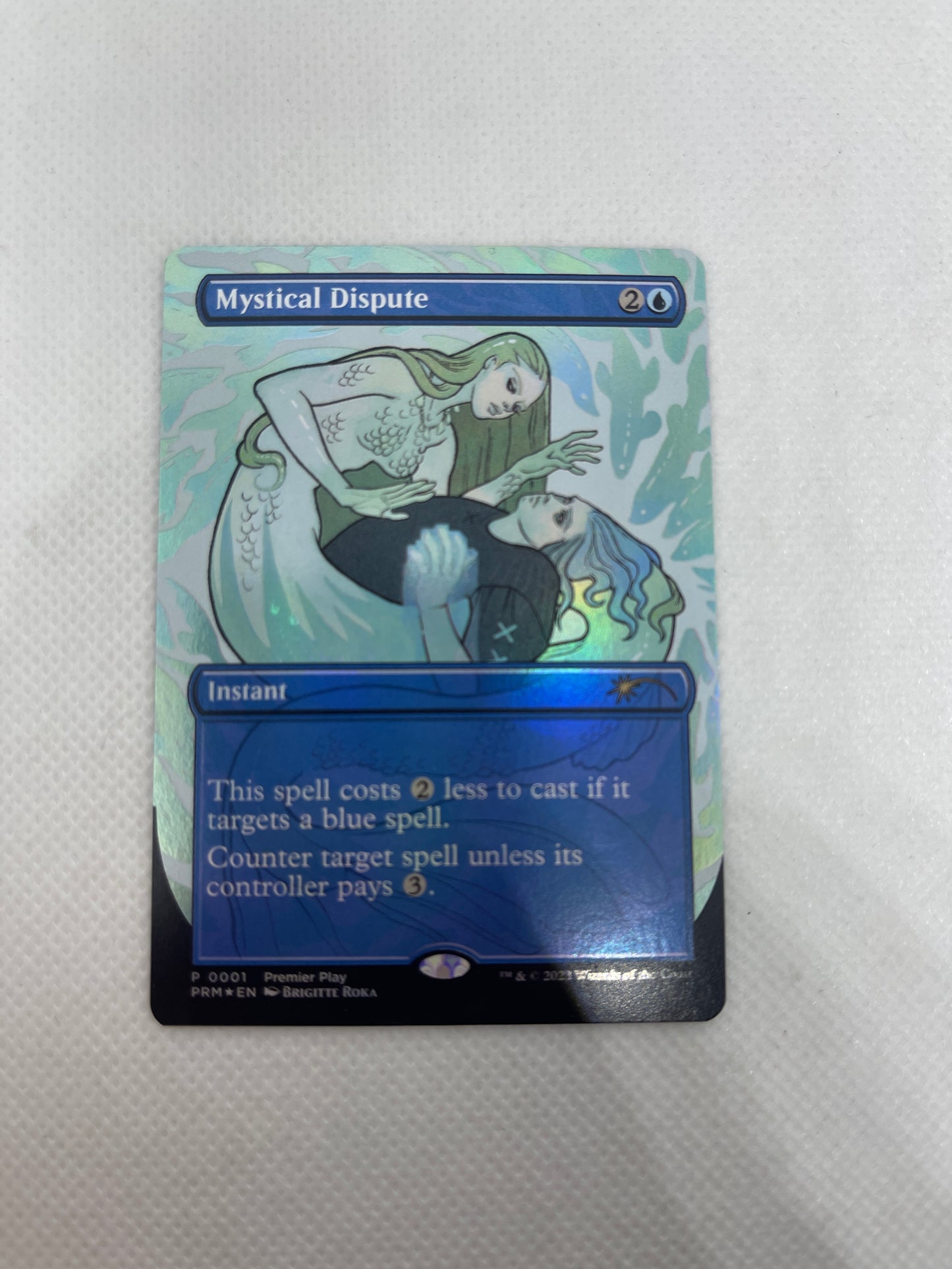Mystical Dispute - Premier Play Pro Tour Promo #0001 FOIL