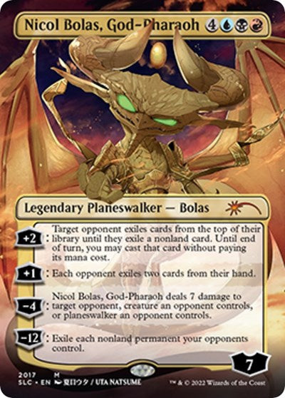 Nicol Bolas, God-Pharaoh - Secret Lair Countdown Kit - 2017 - FOIL