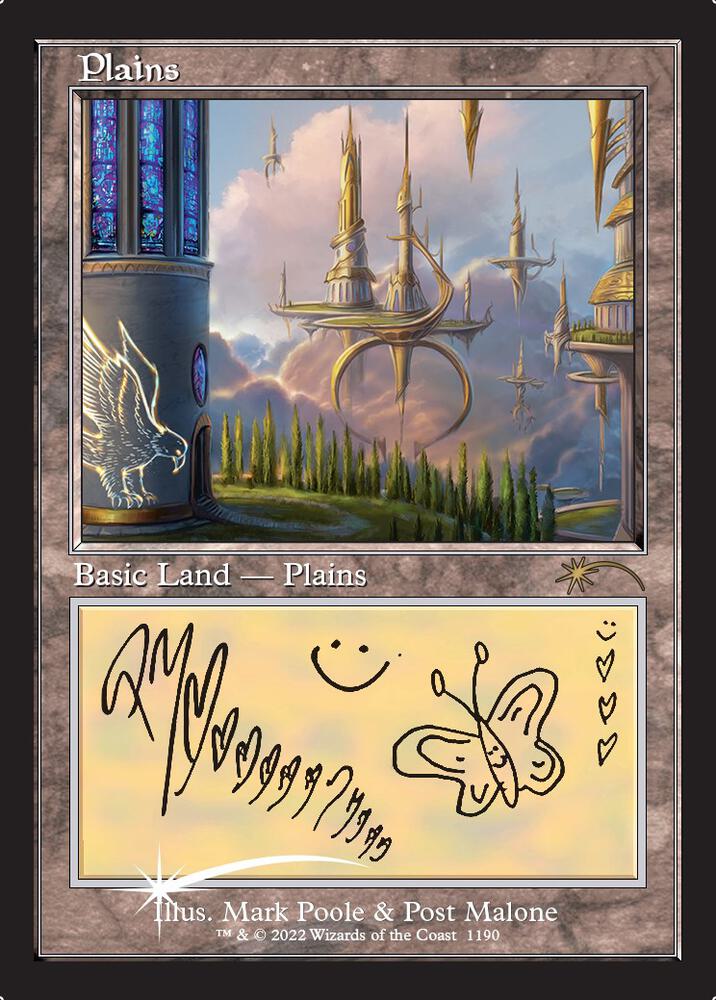 Plains (Post Malone) - Secret Lair Drop Series - 1190 - FOIL