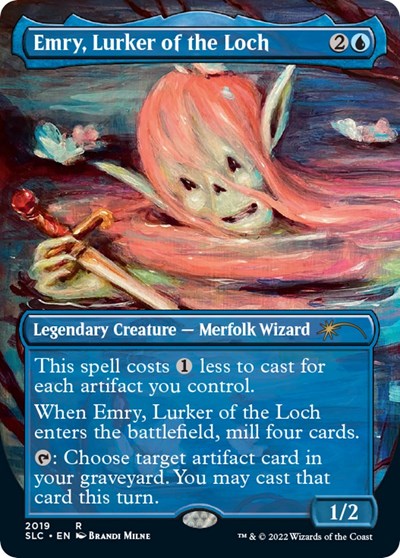 Emry, Lurker of the Loch - Secret Lair Countdown Kit - 2019