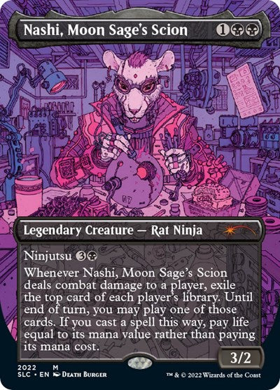 Nashi, Moon Sage's Scion - Secret Lair Countdown Kit - 2022