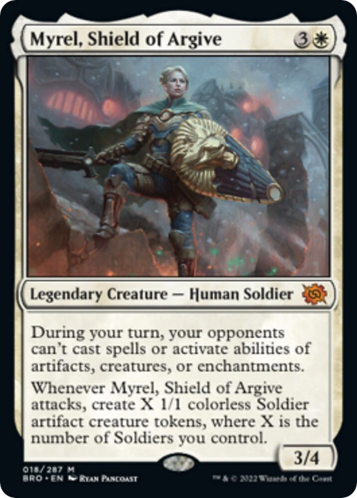 Myrel, Shield of Argive - The Brothers' War - 18 - FOIL
