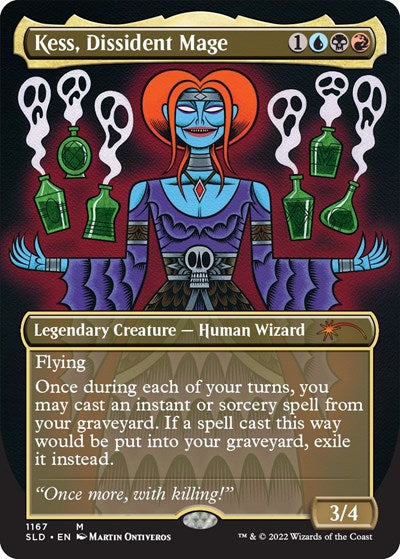 Kess, Dissident Mage - Secret Lair Drop Series - 1167