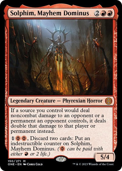 Solphim, Mayhem Dominus - Phyrexia: All Will Be One - 150