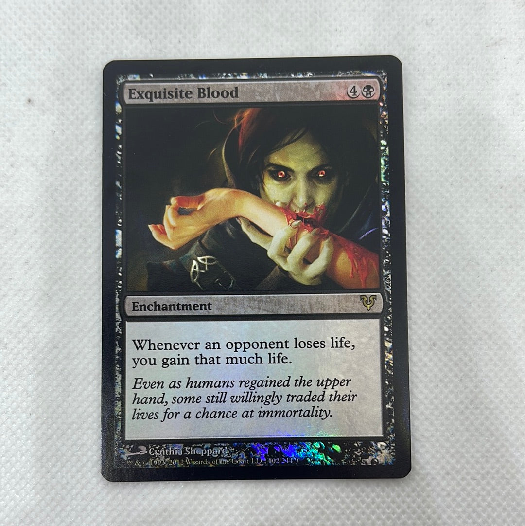 mtg cards like exquisite blood Exquisite Blood