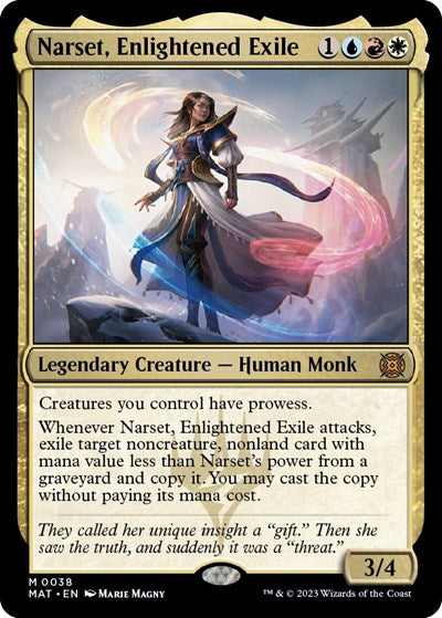 Narset, Enlightened Exile - March of the Machine: The Aftermath - 38