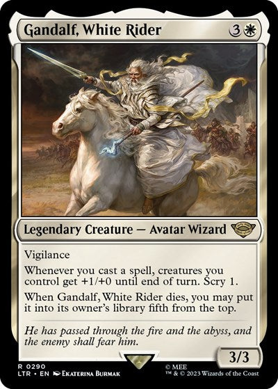 Gandalf, White Rider - Universes Beyond: The Lord of the Rings: Tales of Middle-earth - 290