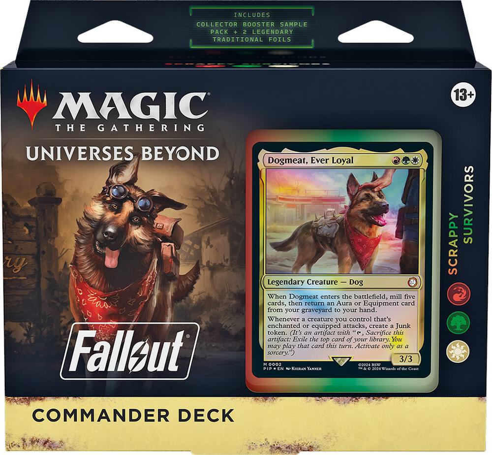 Universes Beyond: Fallout - Scrappy Survivors Commander Deck - Universes Beyond: Fallout -