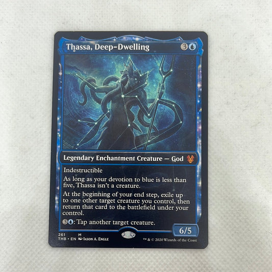 Thassa, Deep-Dwelling - Theros Beyond Death Showcase Art #261