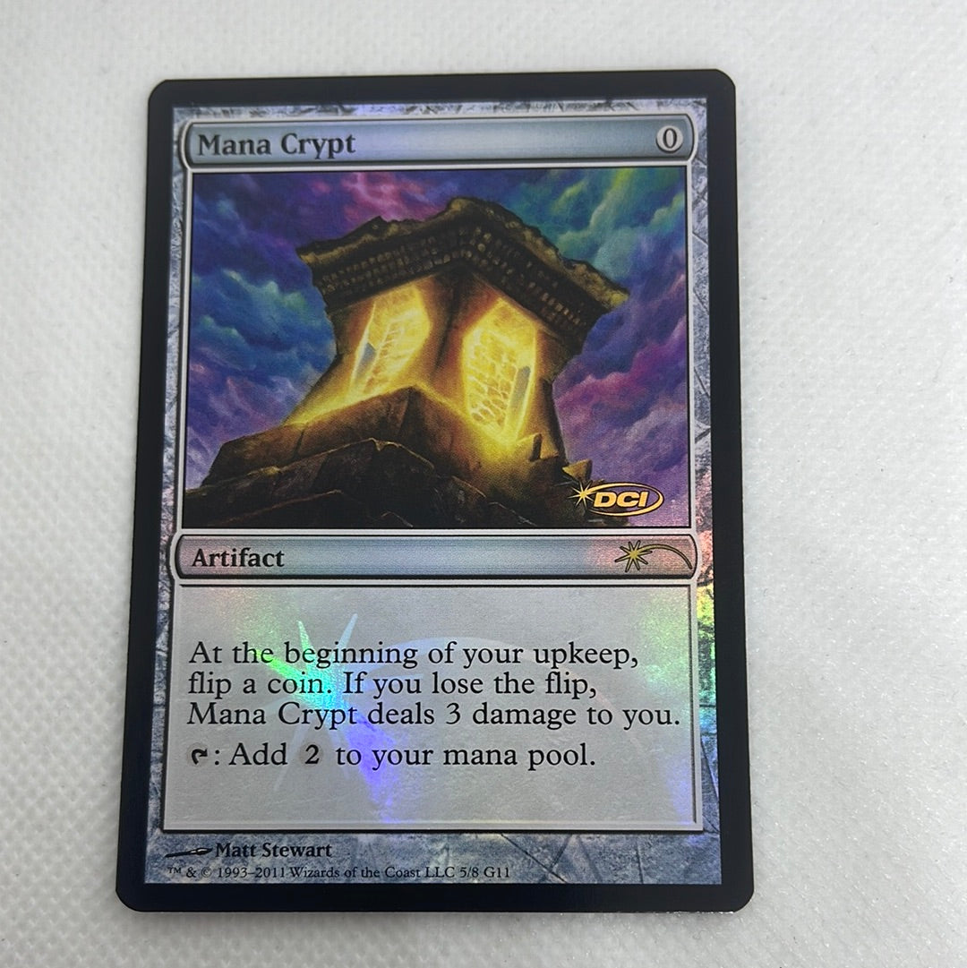 Mana Crypt - Judge Promo Foil Making Mythic Mana Crypt - Judge Promo Foil Making Mythic
