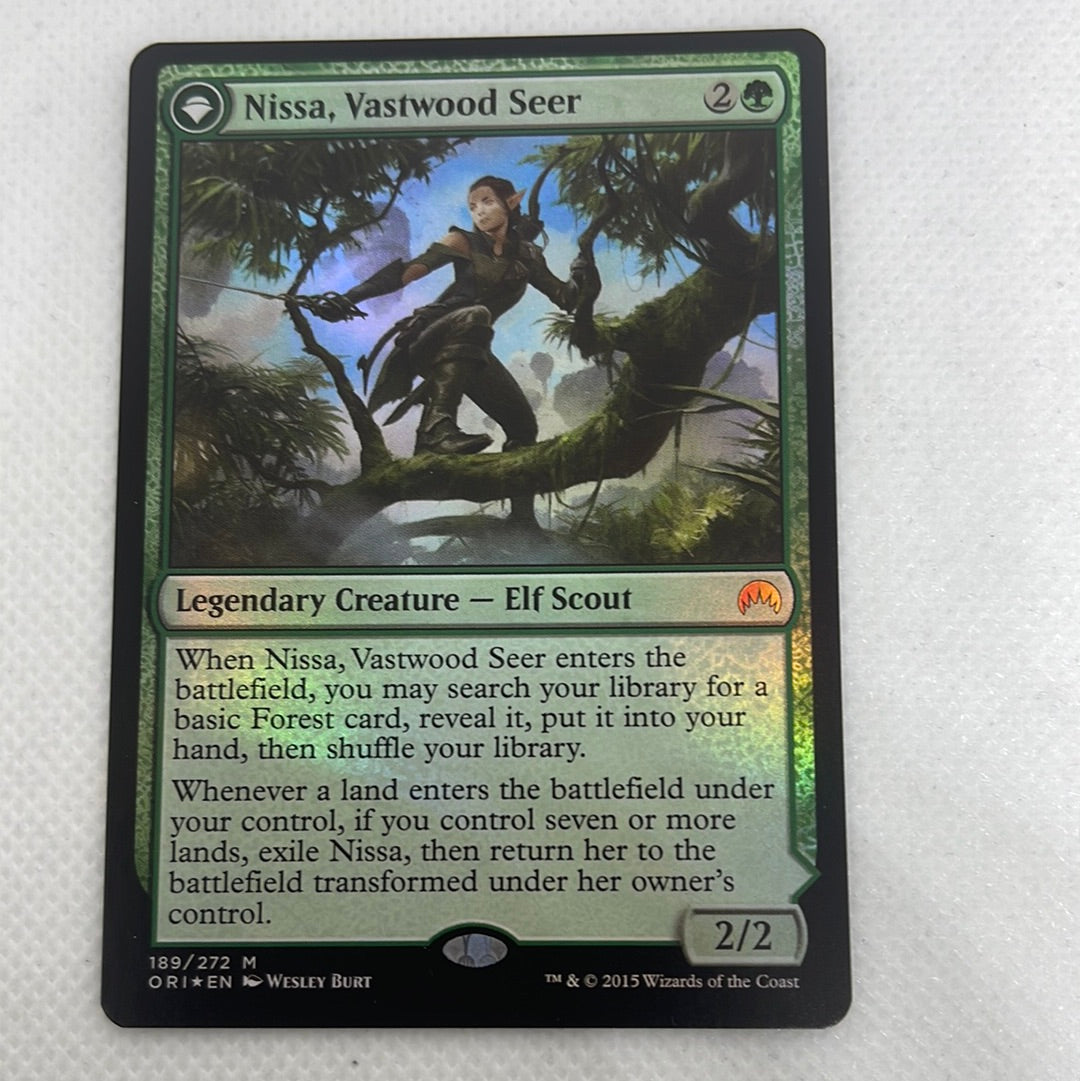 Nissa, Vastwood Seer - Magic Origins Foil