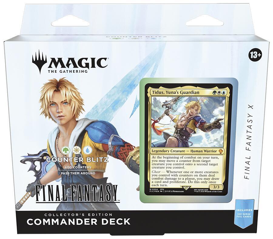 FINAL FANTASY Commander Deck - FINAL FANTASY X Counter Blitz (Collector's Edition) - Commander: FINAL FANTASY -