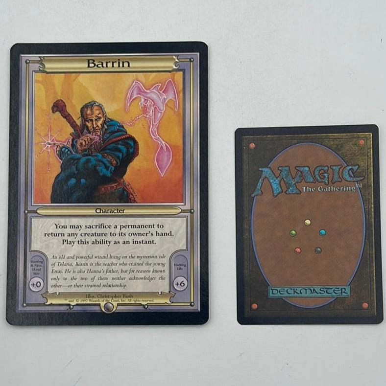 Barrin Vanguard Over-Sized Card