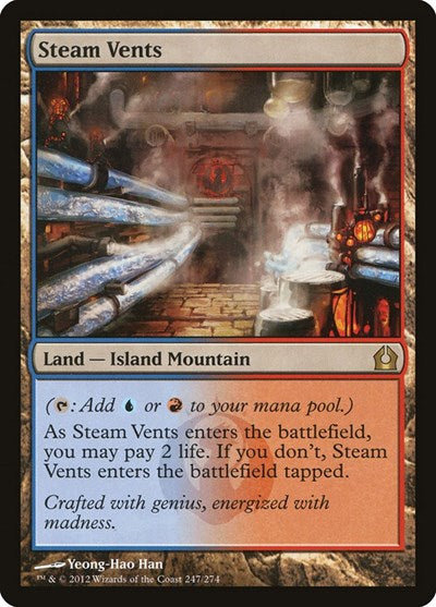 Steam Vents - Return to Ravnica - 247 - FOIL