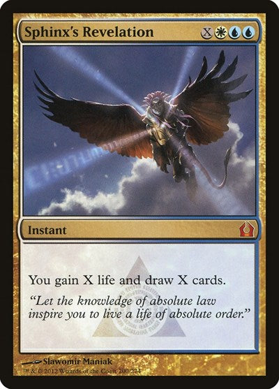 Sphinx's Revelation - Return to Ravnica - 200 - FOIL