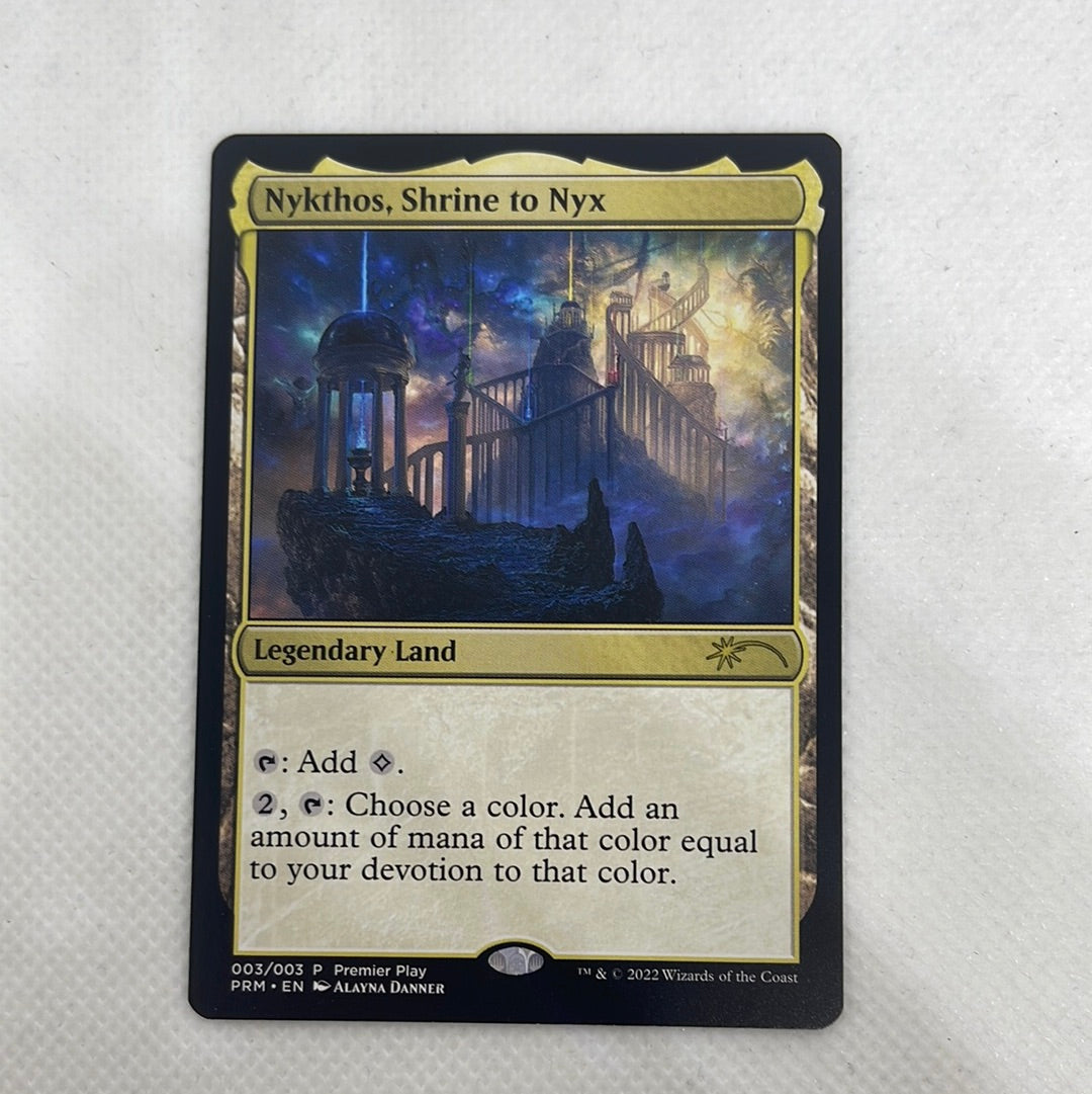 Nykthos, Shield to Nyx - Pro Tour Promo – Making Mythic