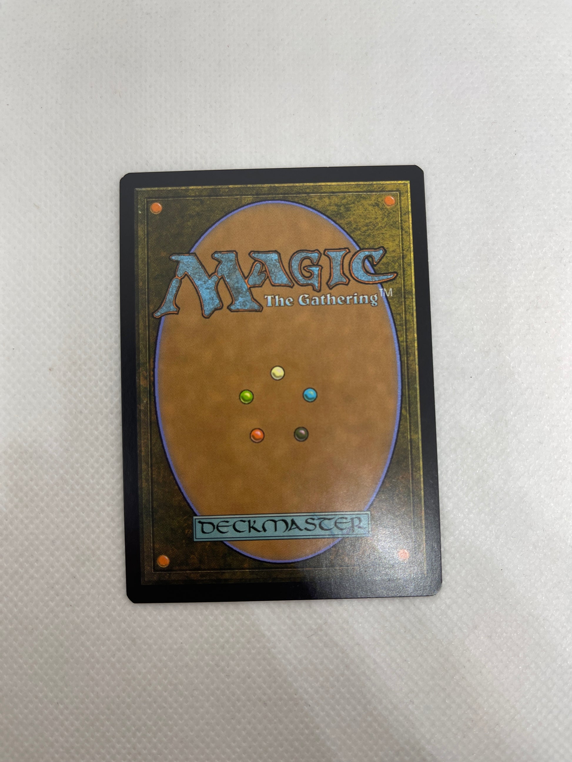 Trading card with 'Magic: The Gathering' branding on a light gray background
