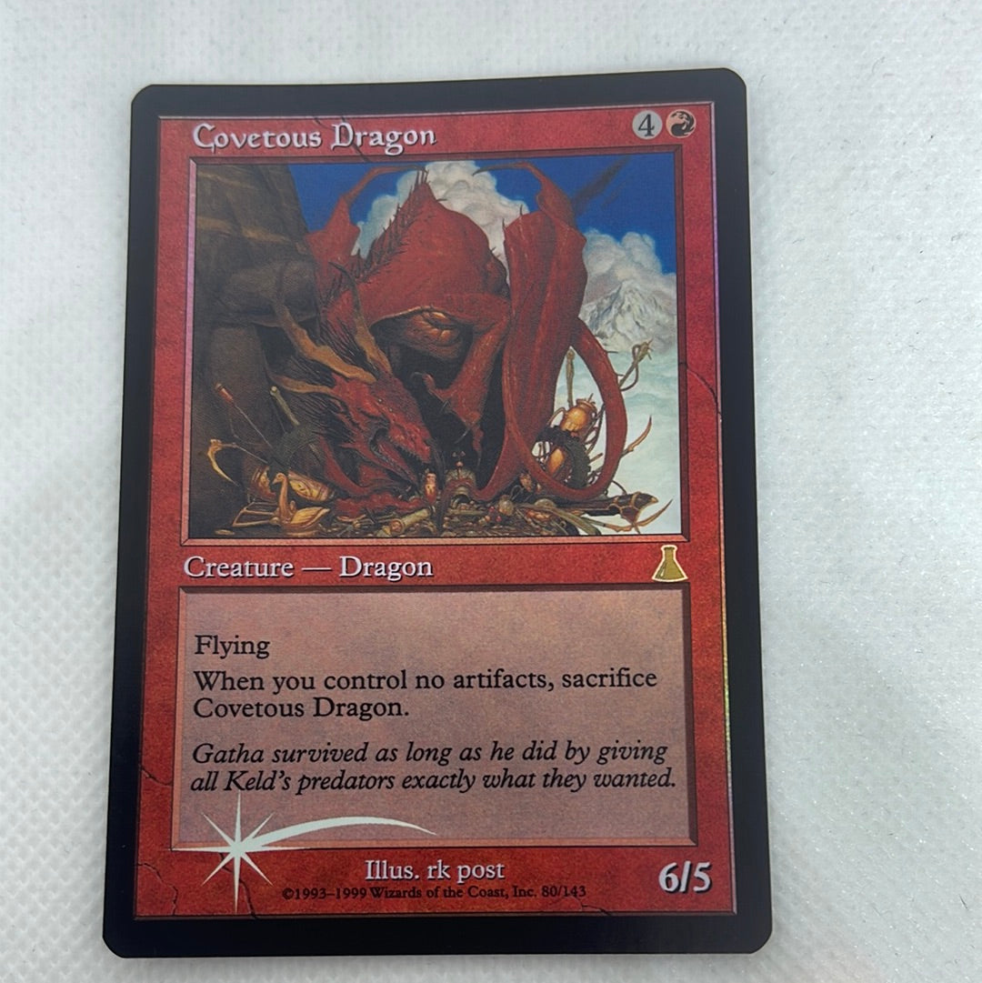 Covetous Dragon - Urza’s Destiny Foil