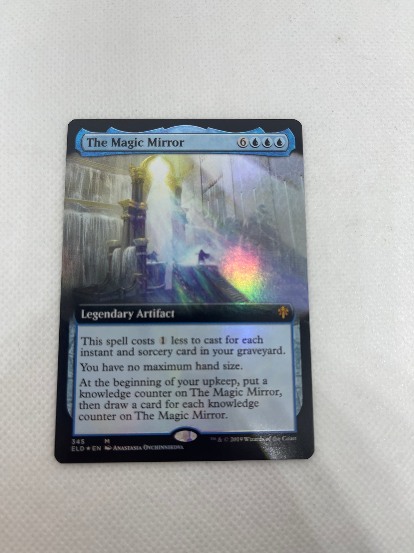 The Magic Mirror - Throne of Eldraine Borderless #345 FOIL