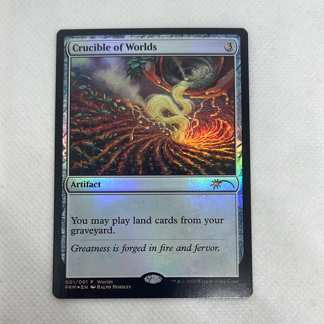 Crucible of Worlds - Worlds Promo Foil
