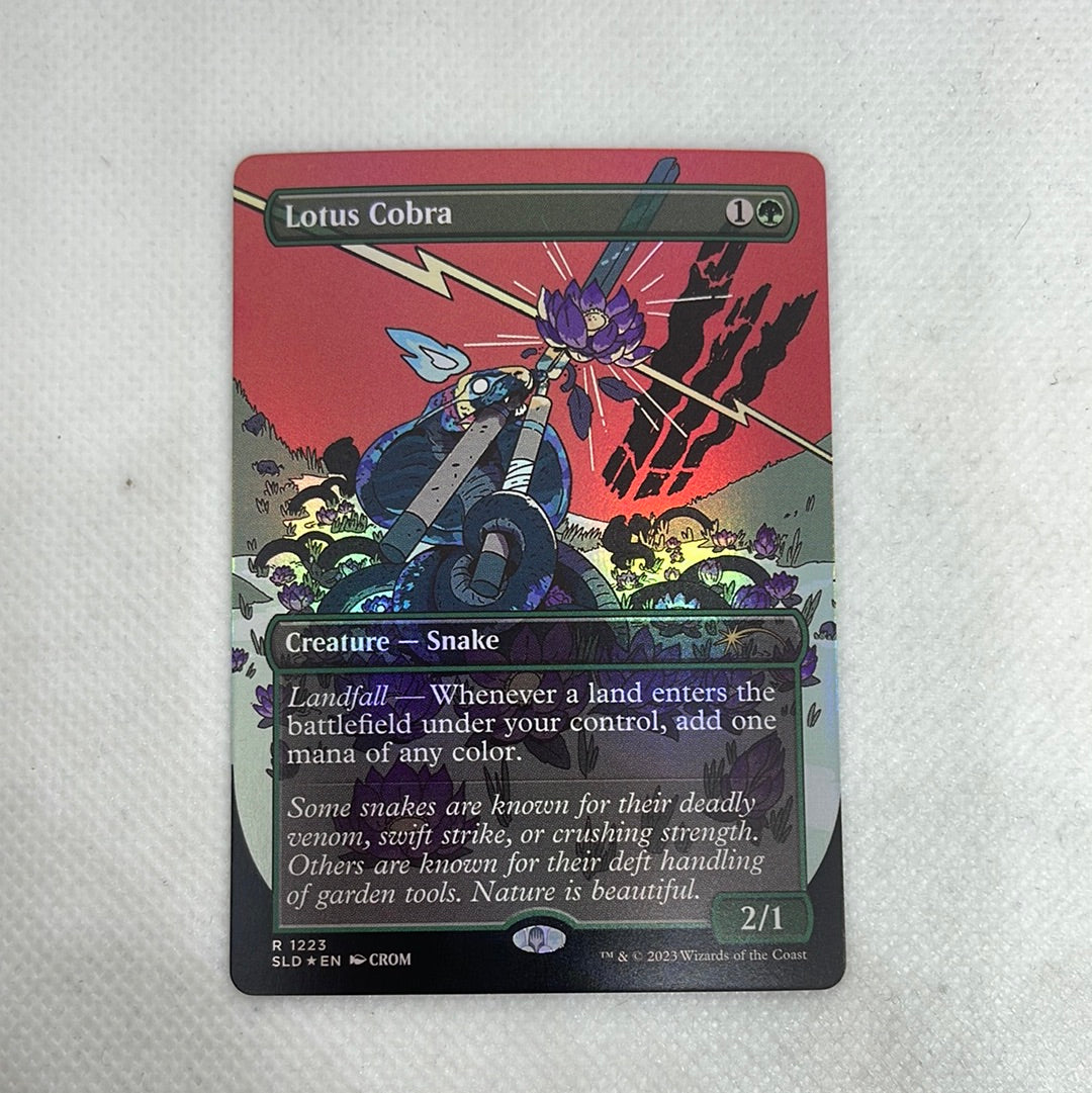 Lotus Cobra - Secret Lair FOIL BORDERLESS
