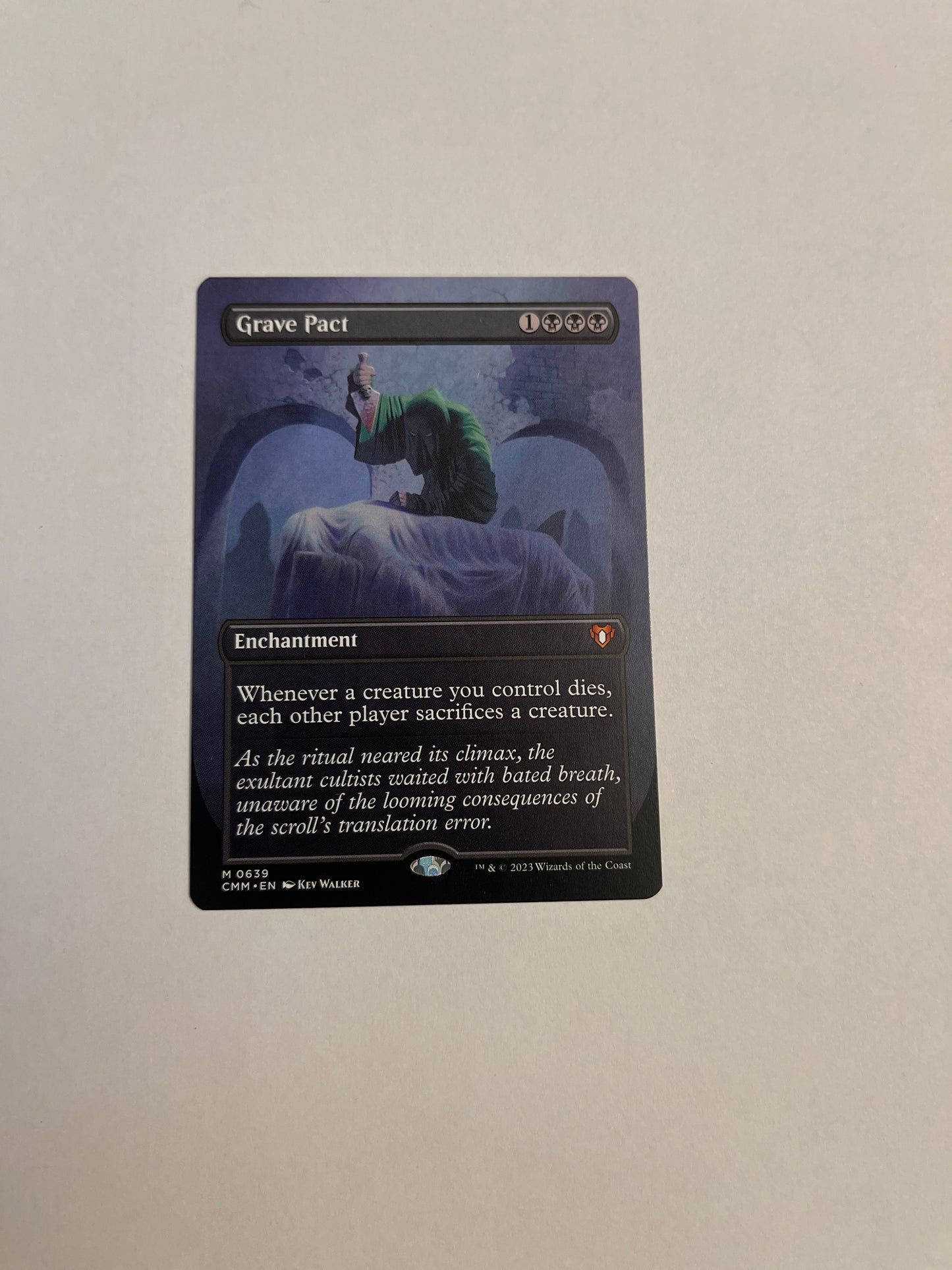 Grave Pact - Commander Masters #639 BORDERLESS