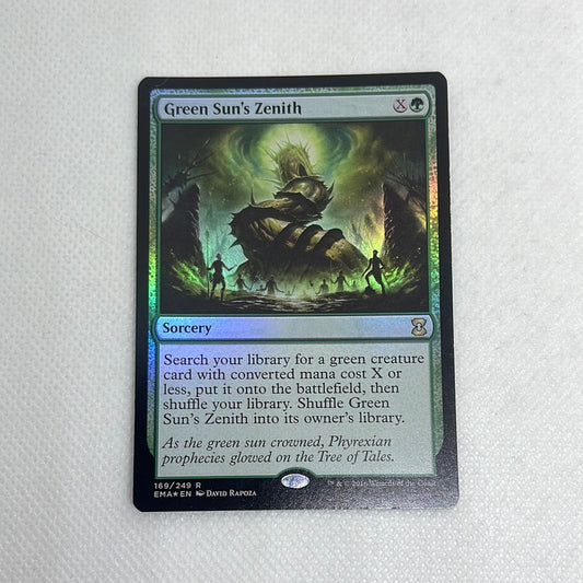 Green Sun's Zenith - Eternal Masters FOIL
