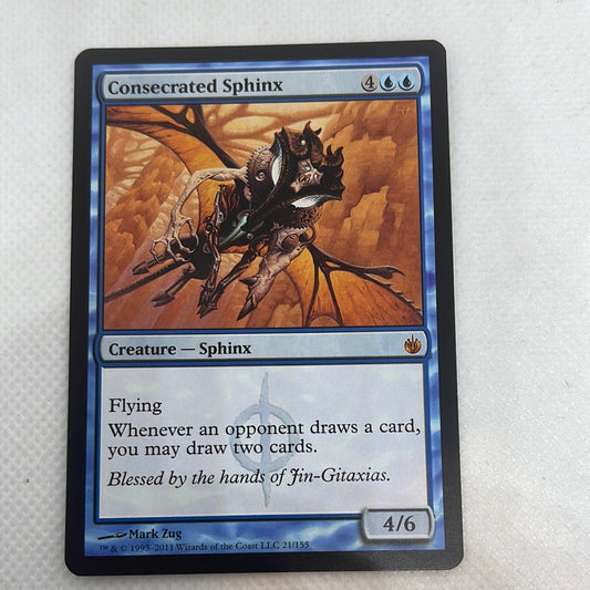 Consecrated Sphinx - Mirrodin Besieged #021