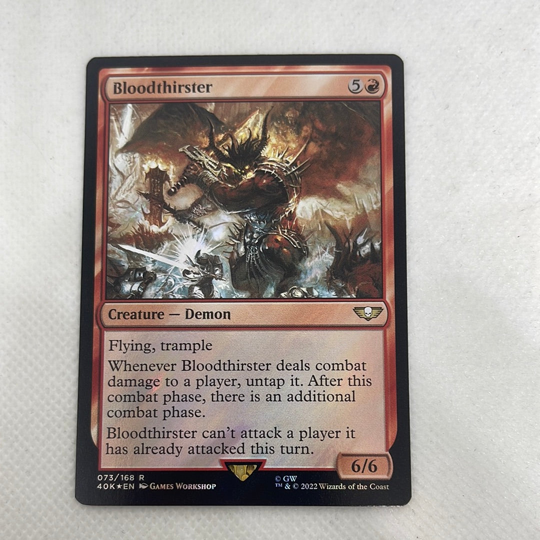 Bloodthirster - Warhammer 40k SURGE FOIL