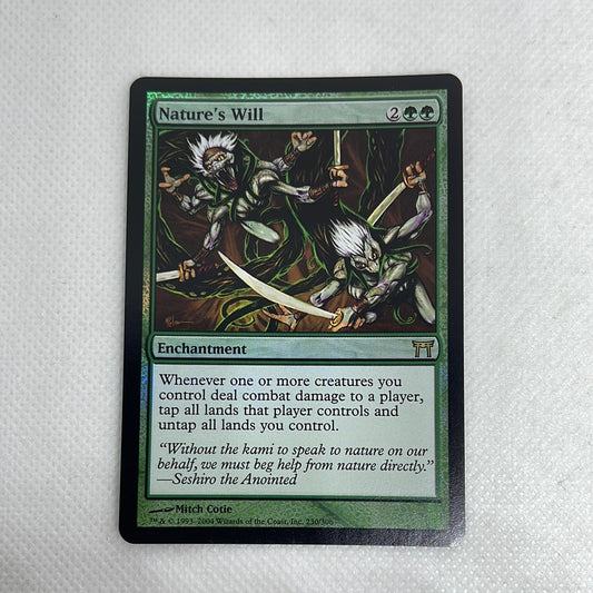 Nature's Will - Champions of Kamigawa FOIL