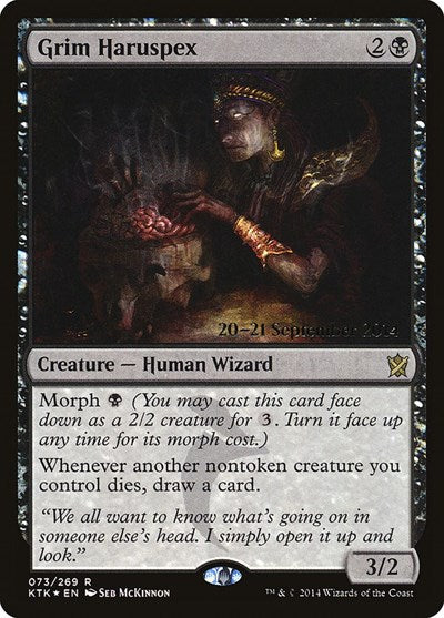 Grim Haruspex - Prerelease Cards - 73 - FOIL