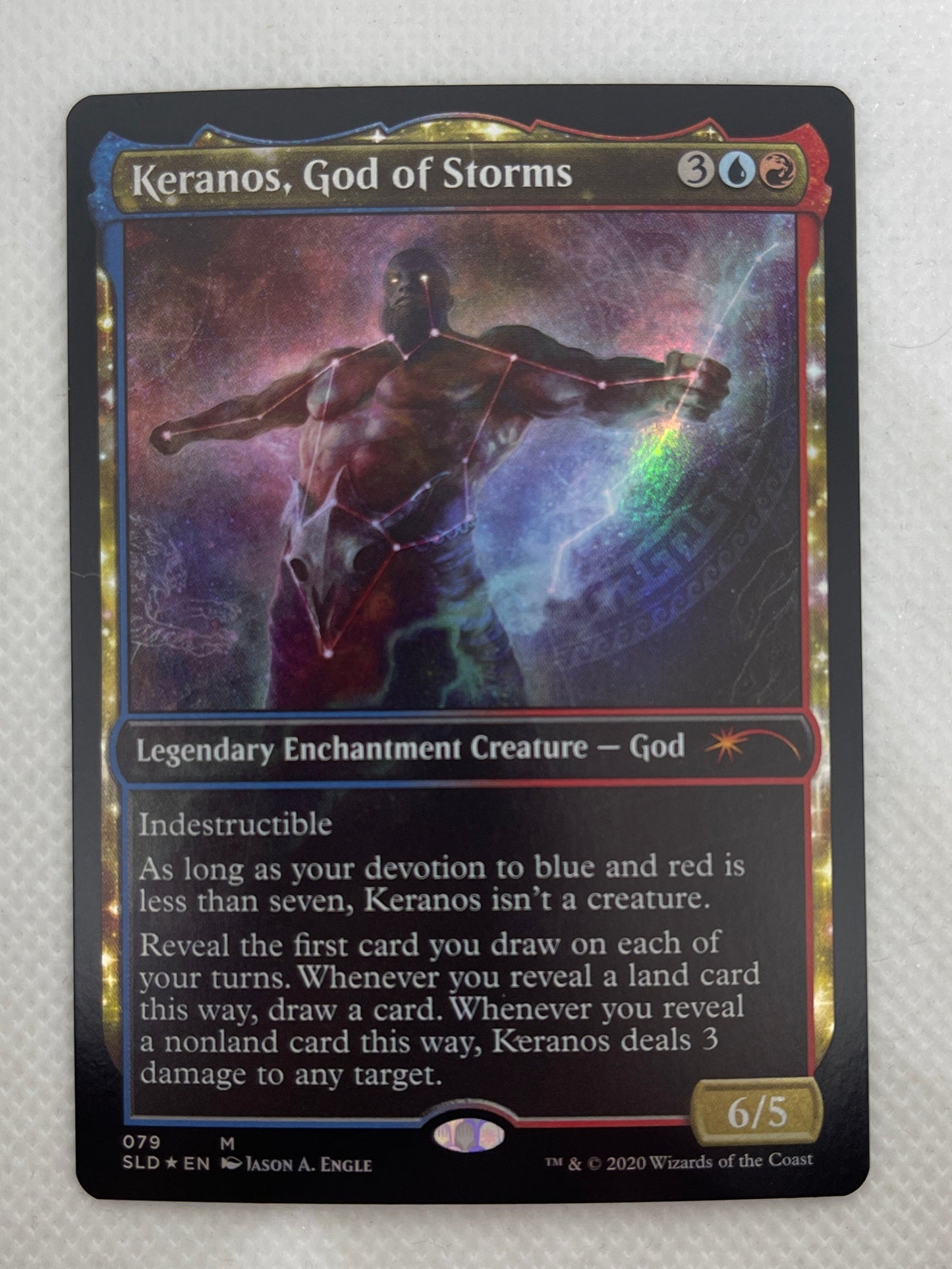 Keranos, God of Storms - Secret Lair FOIL #079