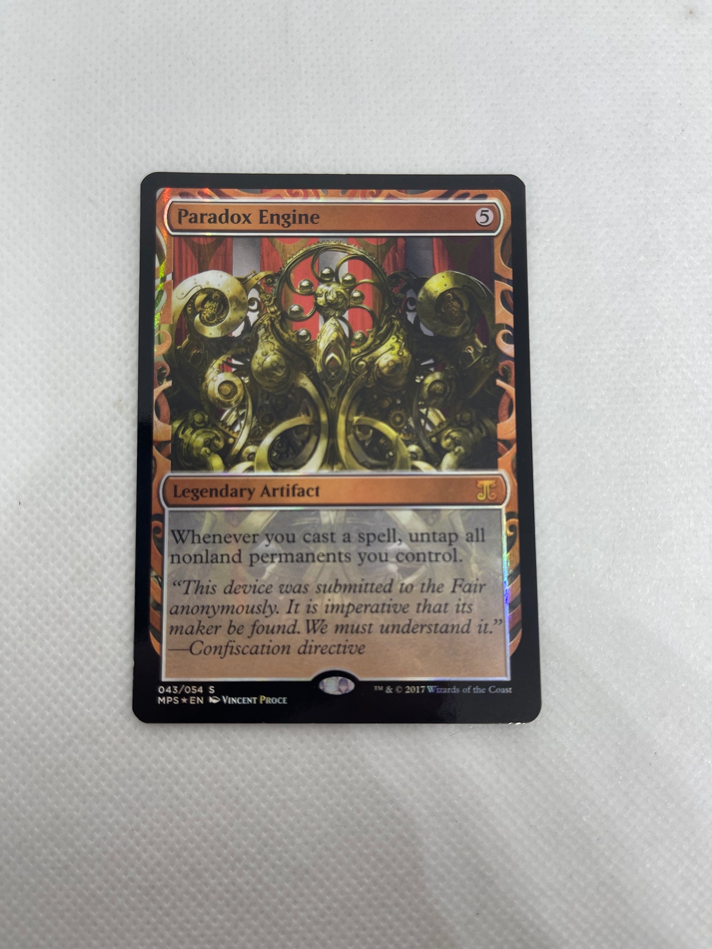 Paradox Engine - Masterpiece Series Kaladesh Inventions #043 FOIL