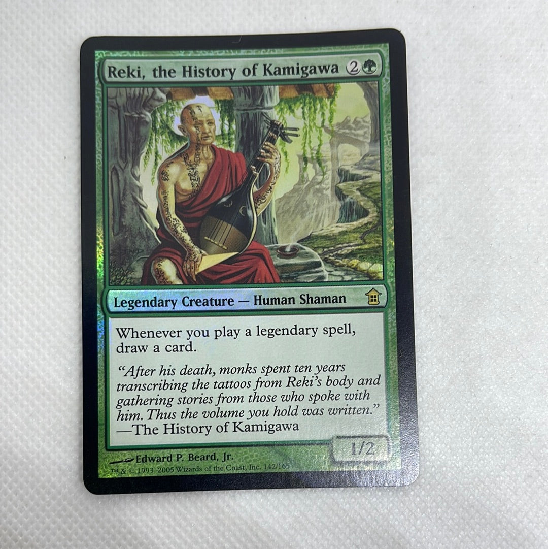 Reki, the History of Kamigawa - Saviors of Kamigawa FOIL