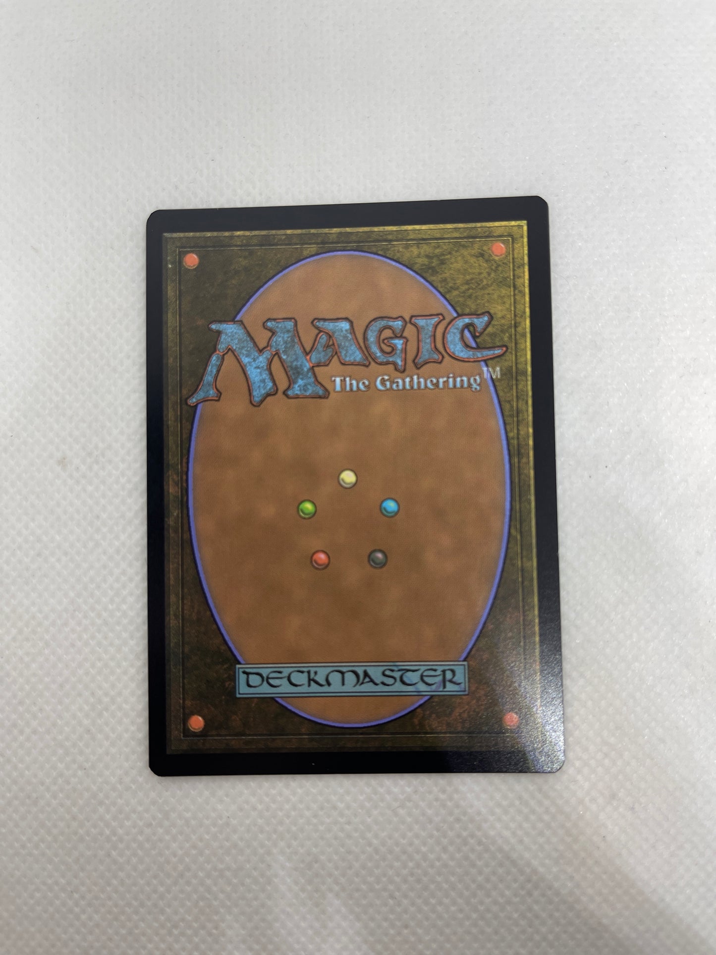 Trading card from 'Magic: The Gathering' on a light gray background