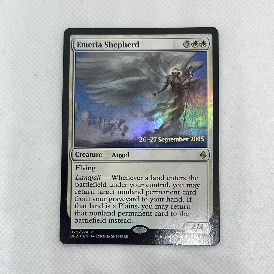 Emeria Shepherd - Prerelease Foil Promo Making Mythic Emeria Shepherd - Prerelease Foil Promo Making Mythic
