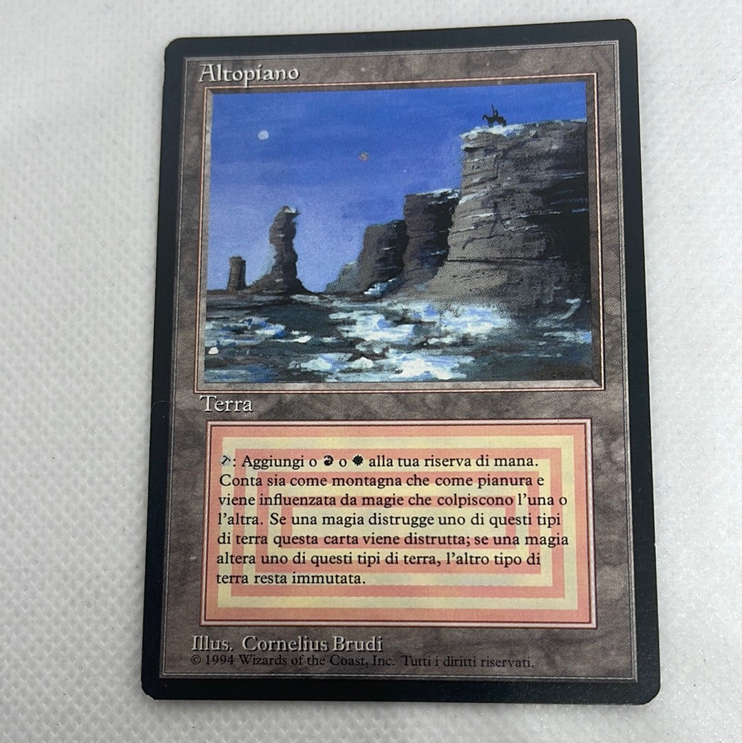Plateau - Revised Foreign Black Bordered ITALIAN