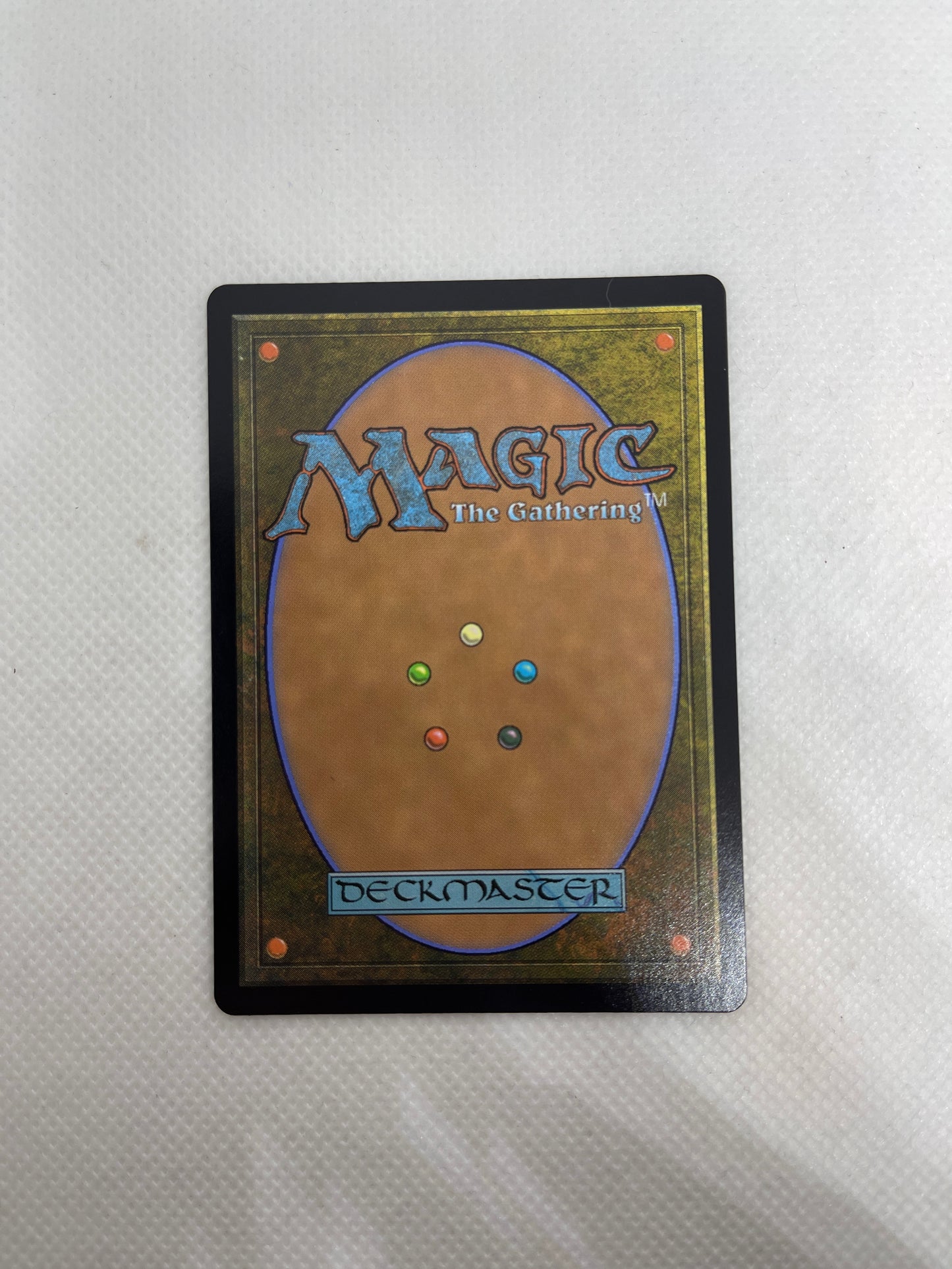 Trading card with 'Magic: The Gathering' branding on a light gray background