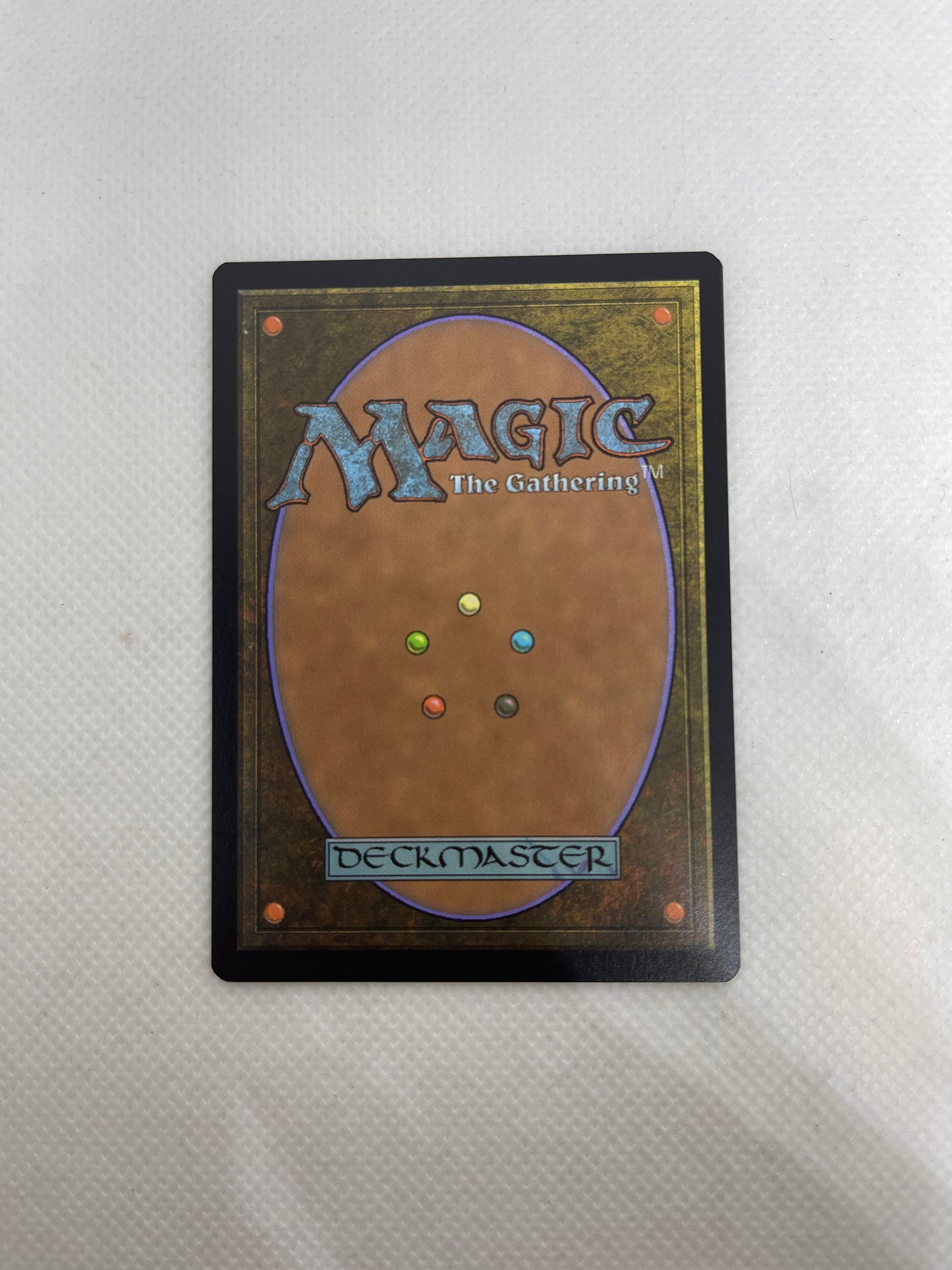 Trading card from 'Magic: The Gathering' on a light gray background